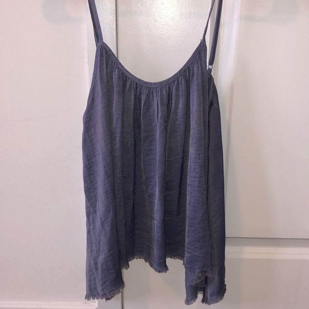 Blue tank top